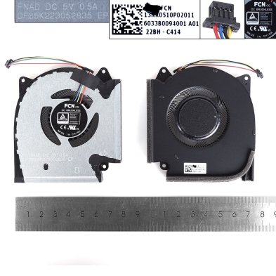 Ventoinha GPU para portátil Asus Rog Strix G533Q G513QR G713QR G733QS