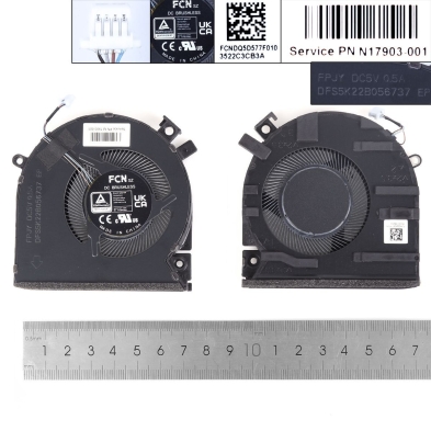Ventilador para portátil HP 15-FA FA0000 FA0031TX FA0162TX