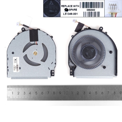 Ventilateur pour portable HP 14-DH1036TX 14M-DH TPN-W139