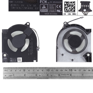 Ventilador GPU para portátil Dell G15 RTX3060 RTX3050 RTX3060 RTX3050