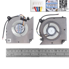 Ventilador para portátil MSI GL66 N477 GF66 GF76 MS-1583 PABD08008SH