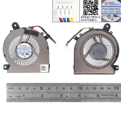 Ventilateur GPU pour portable MSI GL66 N477 GF66 GF76 | PAAD05015SL