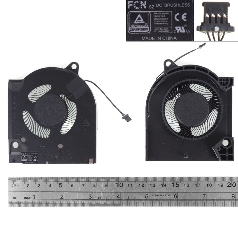 Ventilador GPU para portátil Dell G15 5520 GTX3070 | GTX3070