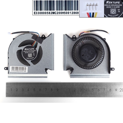 Ventilateur pour portable MSI GE66 GP66 GL66 MS-1541 1542 N453 N454