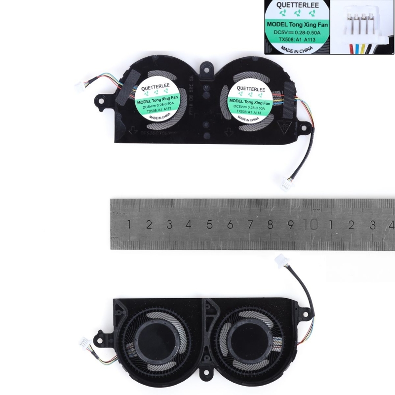 Ventola per portatile Dell XPS 13 9370 9380 9390 P82G 0980WH