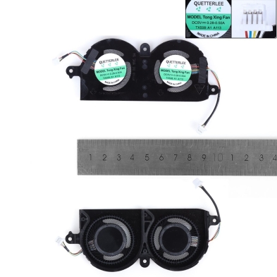 Ventilateur pour portable Dell XPS 13 9370 9380 9390 P82G 0980WH