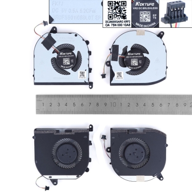 Ventola DELL XPS15 9570 7590 M5530 M5540 P56FCPU+GPU, copia alta