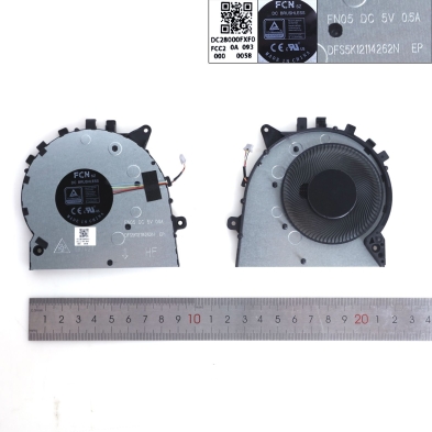 Ventilador para portatil Lenovo Yoga 15C C750-15 Yoga 7I 15ITL5
