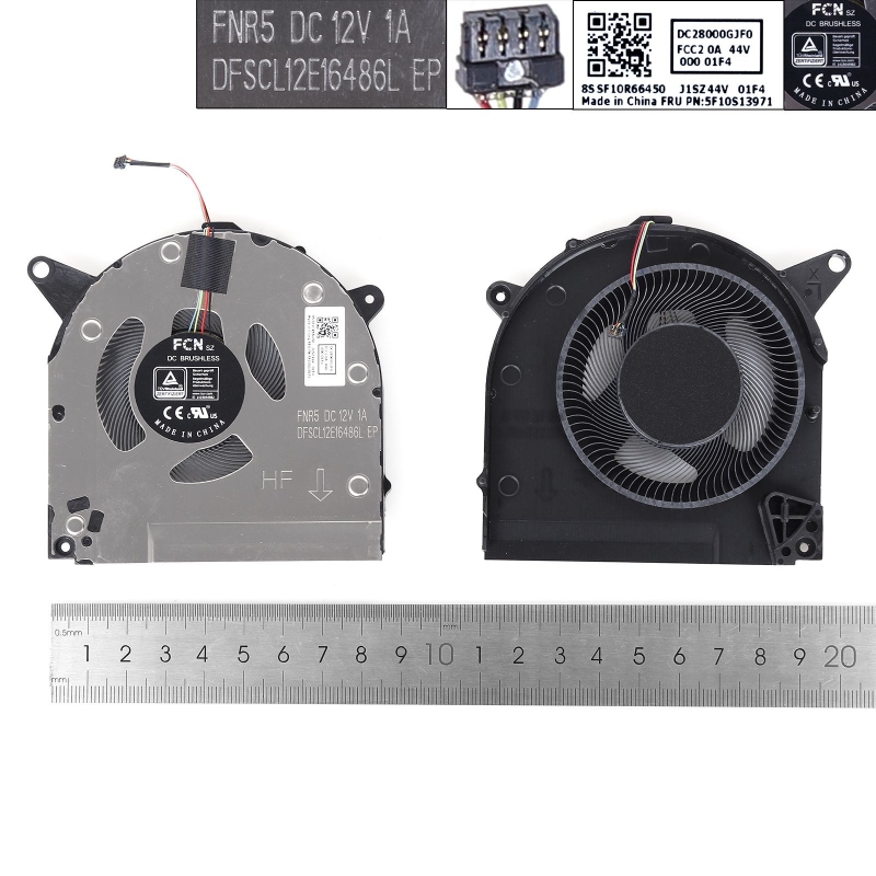 Ventola Lenovo R9000X S7-15ACH6 S7-15IMH05 2021 12VCPU,ORG