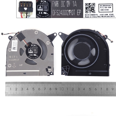 Ventilateur GPU pour portable Lenovo R9000X S7-15ACH6 S7-15IMH05 2021