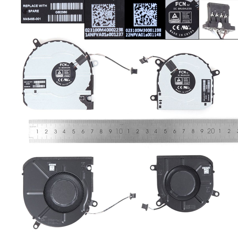 Ventole per laptop per HP 15M-EU 15M-ES 15T-ES 15Z-EU 15-EU