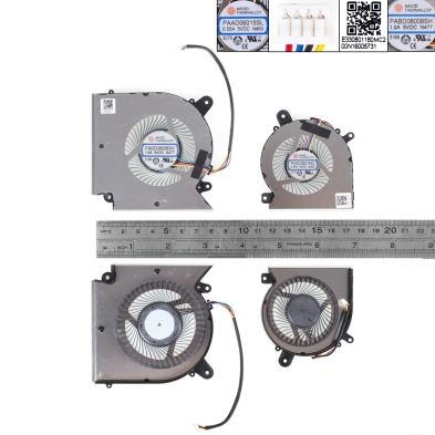 Ventiladores portátil MSI GL66 N477 GF66 GF76 MS-1583 | PABD08008SH