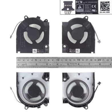 Ventilador para portátil Dell G15 5510 RTX3060 RTX3050 RTX3060 RTX3050