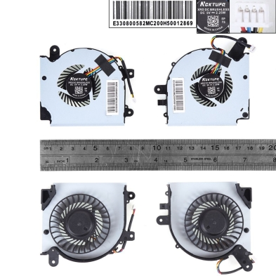 Ventilador CPU+GPU para portátil MSI GF75 MS-17F1 17F2 17F4 17F5 N415 N416