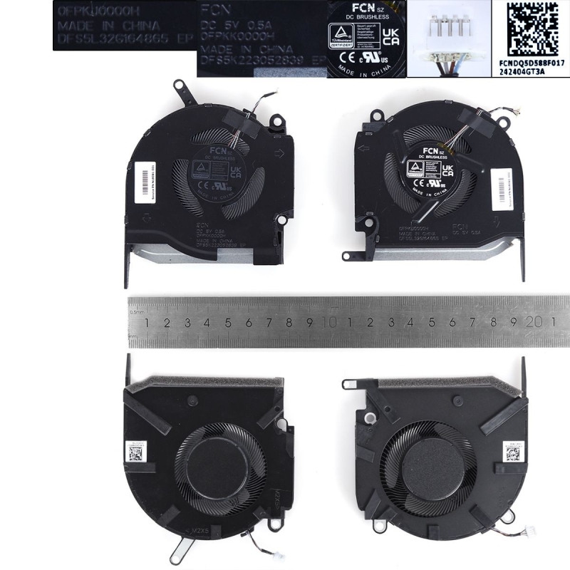 Ventilador CPU+GPU para portátil HP Omen 16-K - HP Omen 16-N