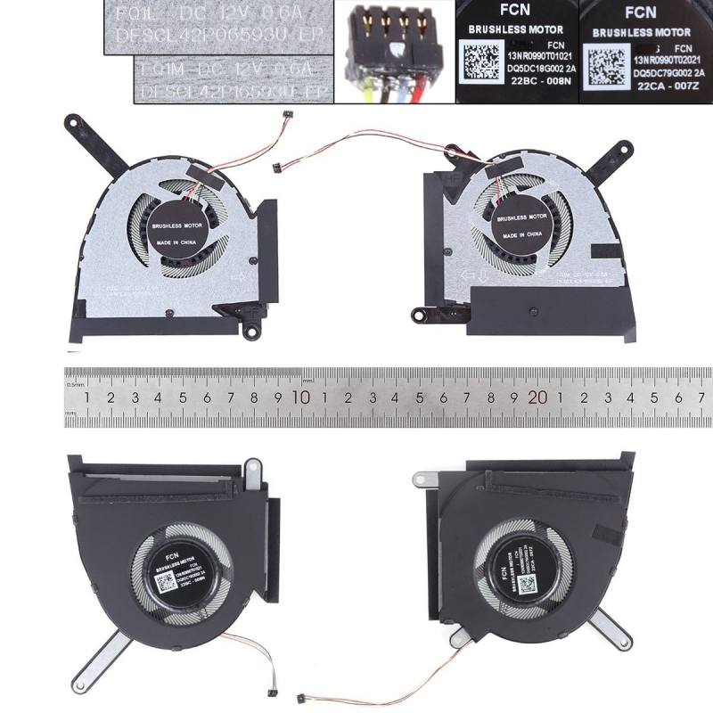 Ventola per portatile Asus FX517 FX517Z FX517ZR ZC AIR 2022
