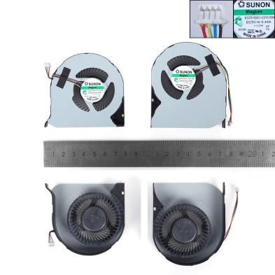 Ventilateur CPU+GPU pour portable Dell Precision 7510 7520 M7520