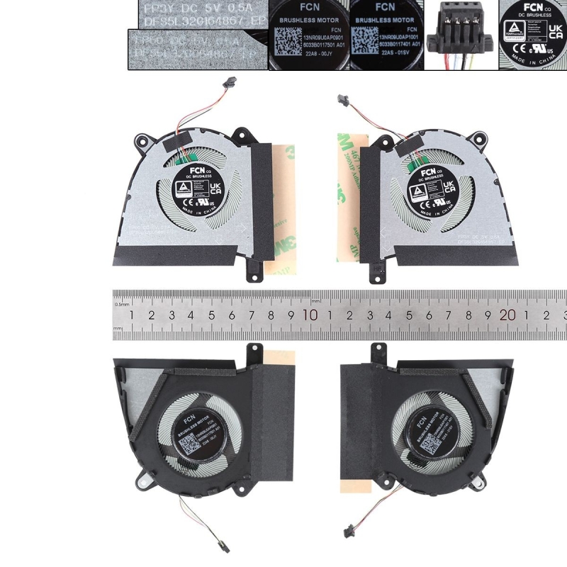 Ventiladores para portátil Asus ROG G14 GA402R GA402RJ/K 2022