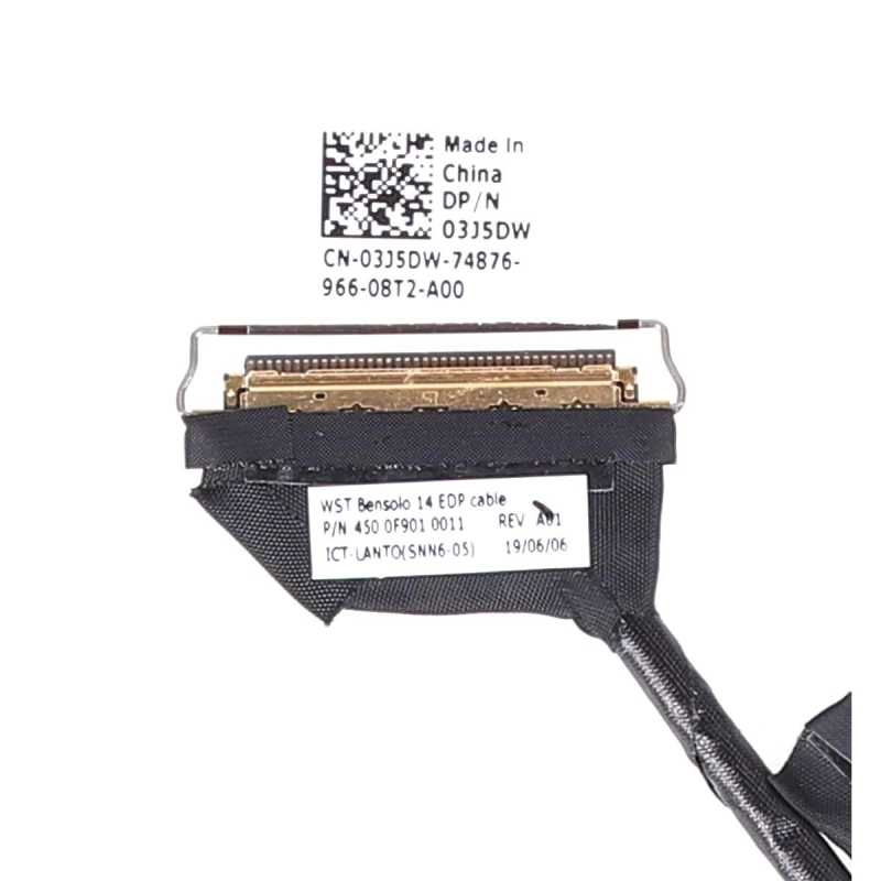 Cabo flexivel para portatil Dell 5482 5480 5488 | 03J5DW 30 Pinos