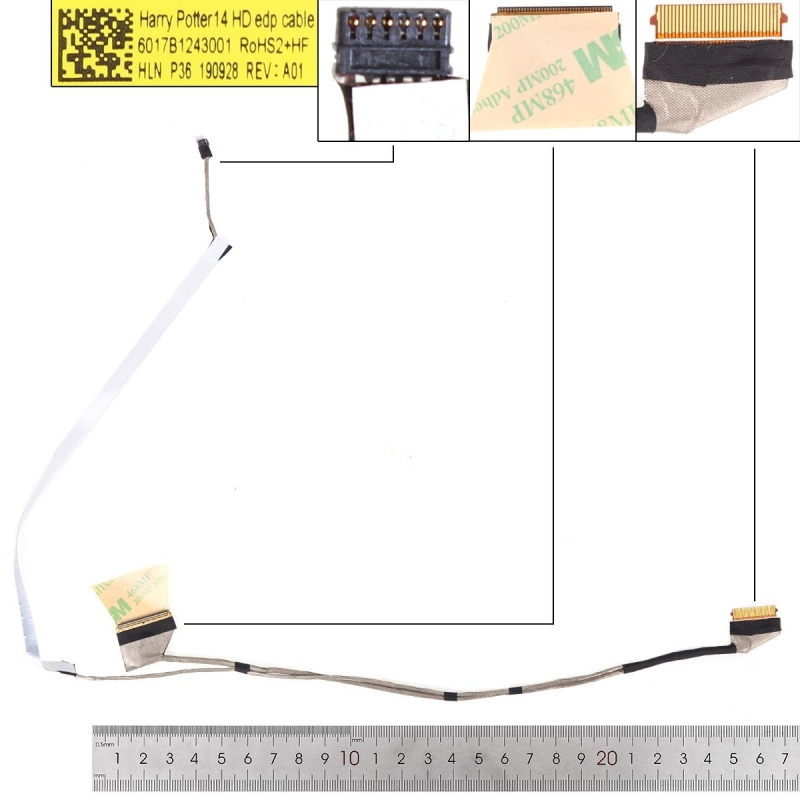 Cable flex para portátil HP 14-dk 14-cf 14-CG | 6017B1243001 40 Pines