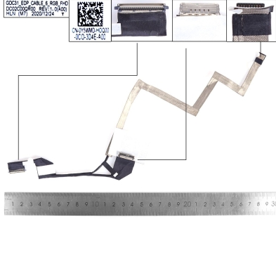 Cabo flexível para portatil Dell Latitude 7320S | DC02C00QR00 30 pinos