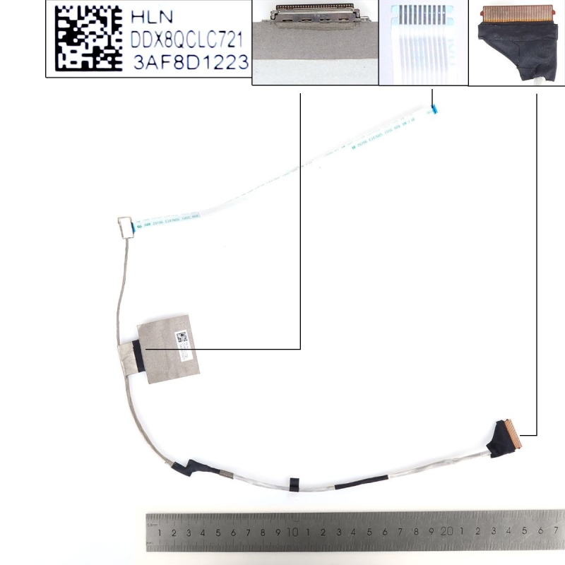 Cable flex para portátil HP 450 G8 455 G8 | DDX8QCLC721 30 Pines