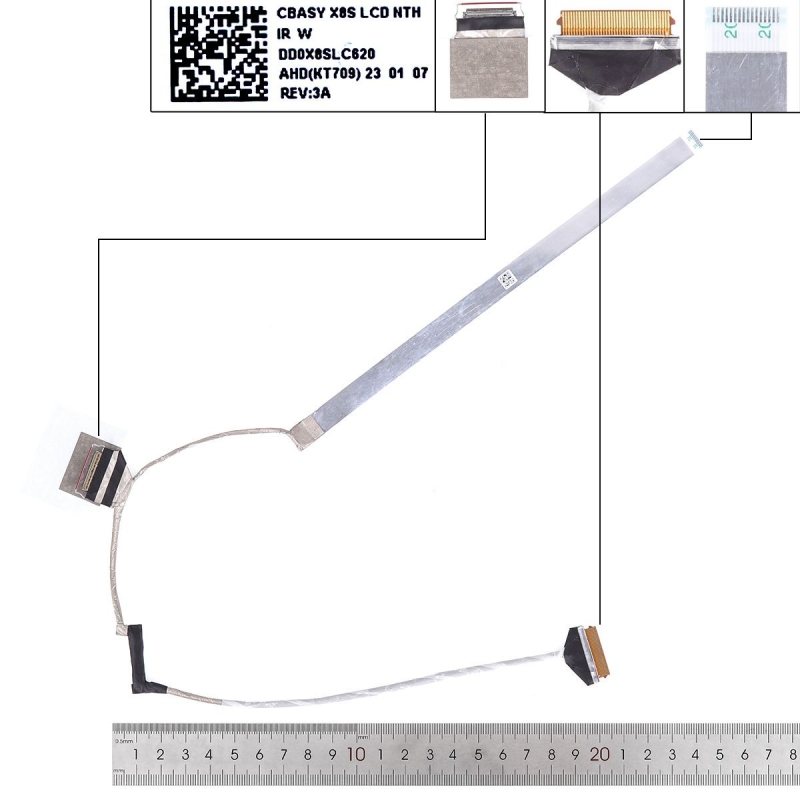 Cable flex para portátil HP 440 G9 445 G9 NTH | DD0X8SLC700