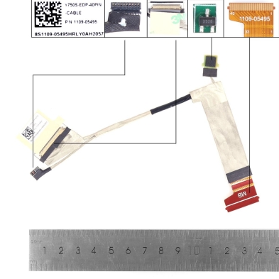 Cabo flexível portatil Lenovo S7-15ARH5 15IMH5 R9000X 2021 40 pinos