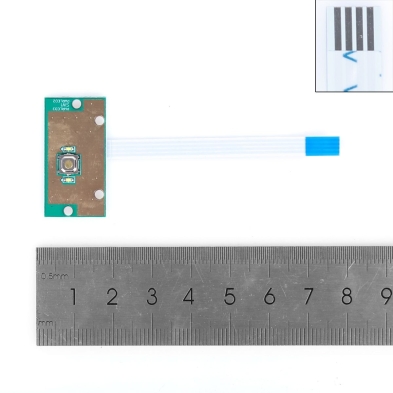 Placa de bouton d'allumage pour ordinateur portable Dell N5110 M5110 M511R V3550