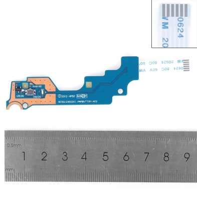 Plque de bouton d'allumage pour portable HP 840 G1  | 6050A2560301