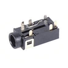 Conector para auticulares jack 3,5 dip de 6 pines SMD PJ-342E