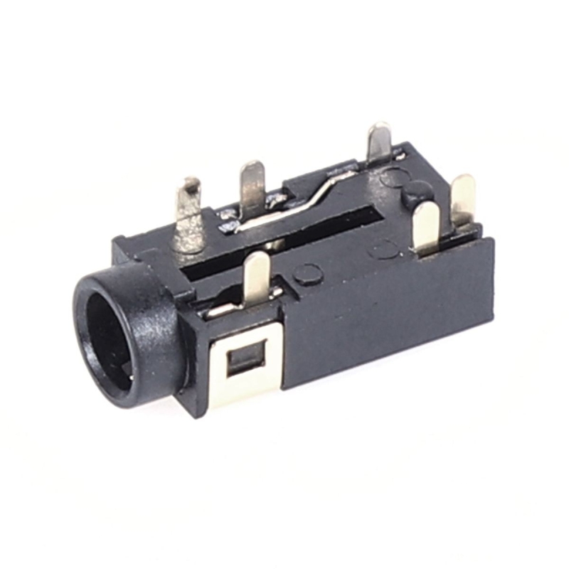 Conector para auticulares jack 3,5 dip de 6 pines SMD PJ-342E