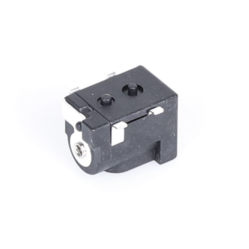 Conector DC Jack 5,5X2,1MM color Negro DC-050