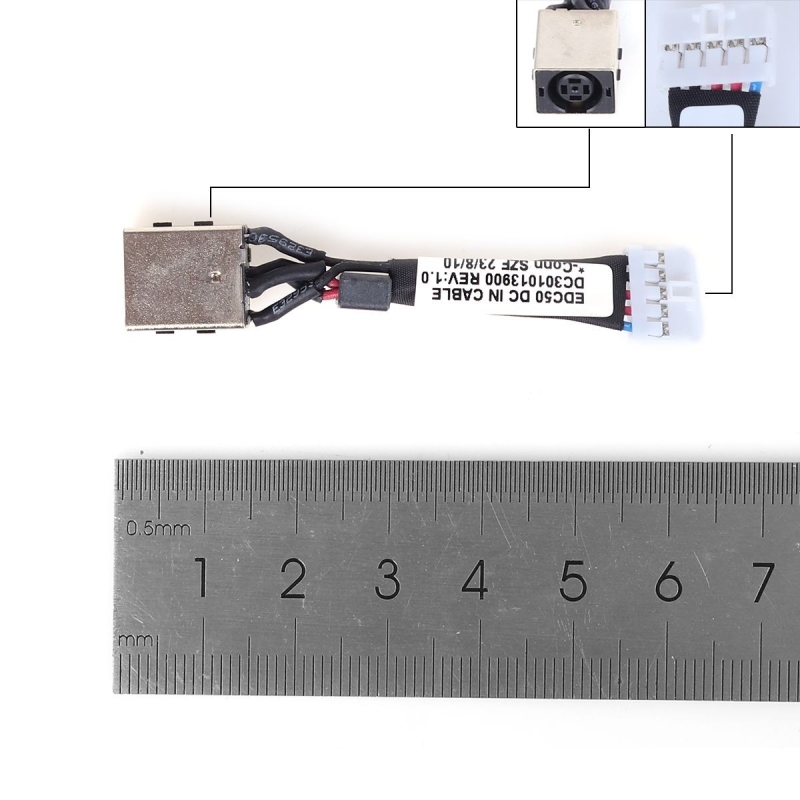 Conector DC Jack para portátil Dell Latitude 5500 5501 Precision 3540