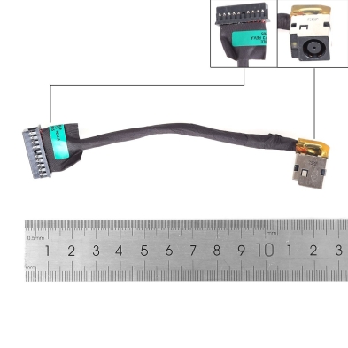 Jack/cavo CC Jack di alimentazione CC compatibile con HP Omen TPN-C144 17-CB...