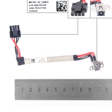 Jack/cavo DC Jack di alimentazione DC Cavo di ricarica per MSI Katana GF66 1...