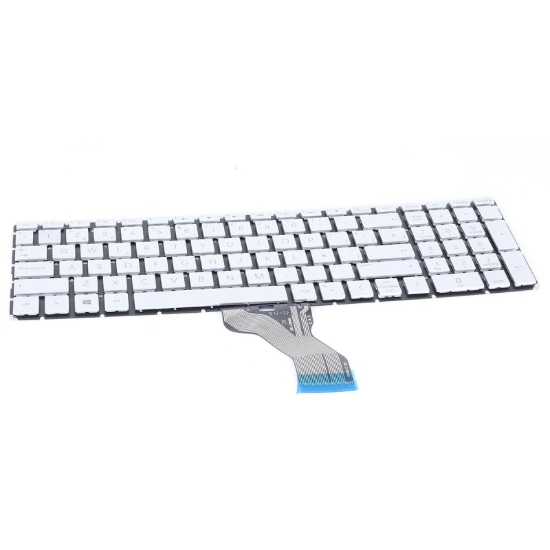 Teclado para portátil HP 15-CS 15-CS0025CL 15-CW000 Plata