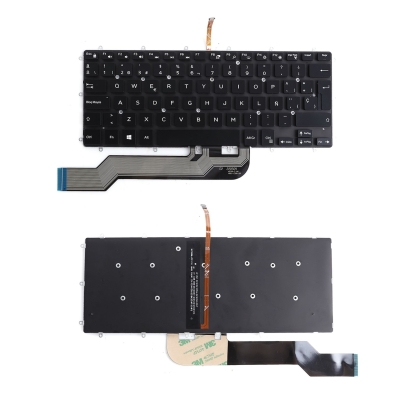 Clavier rétroéclairé pour portable Dell Inspiron 14 7460 Noir
