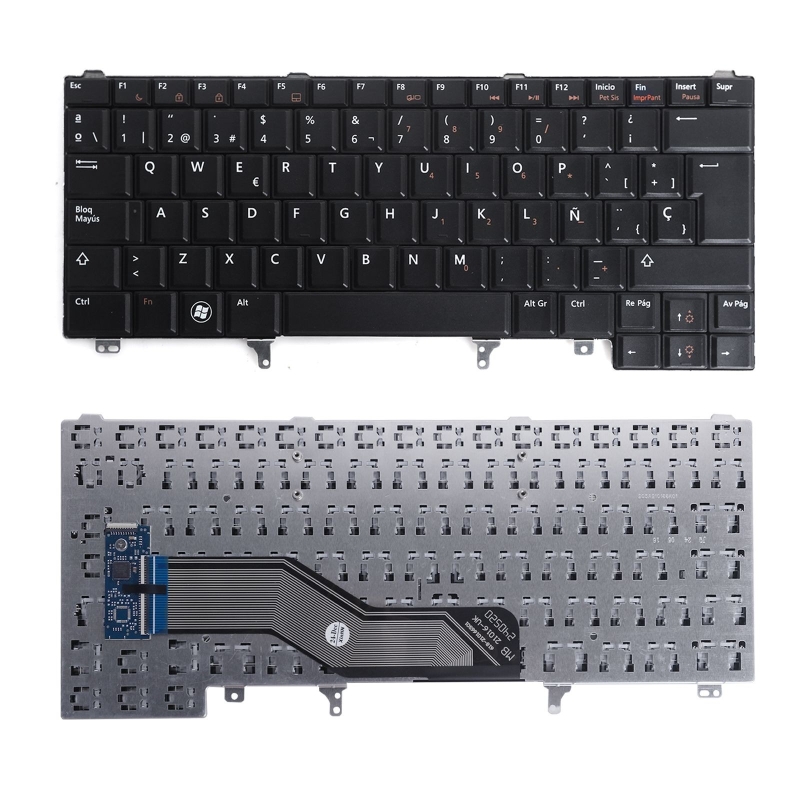 Teclado para portátil Dell E5420 E6420 14-0076C-PX03-001 Negro