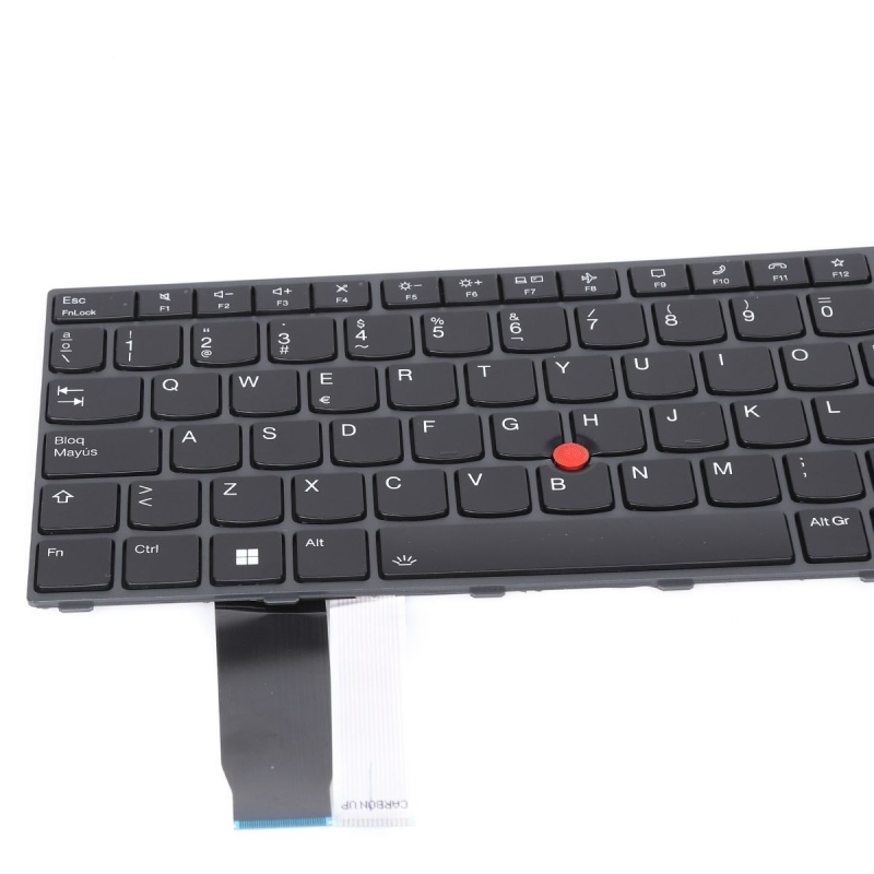 Tastiera LENOVO L15 GEN3 T16 P16S GEN1 retroilluminata, tasti neri fra...