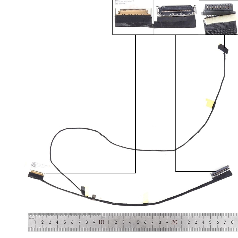 Cable flex para portátil HP ZBook 15 G3 G4 30 Pines Envíos 24h