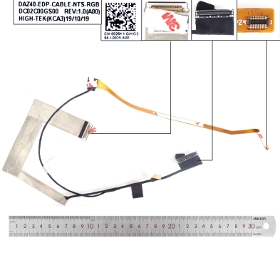 Cabo flexível para portatil Dell Latitude E7490, 30 pinos