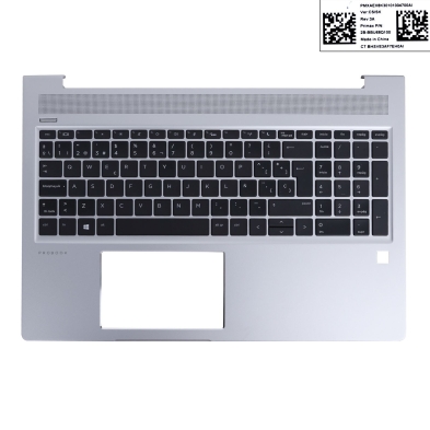 Carcasa superior para portátil HP ProBook 450 G6 Plata. Envíos 24h