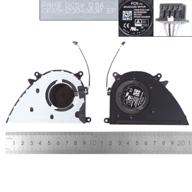 Ventilateur pour portable HP ProBook 470 G8 G9 ENVY 17-CN. Expéditions 24h