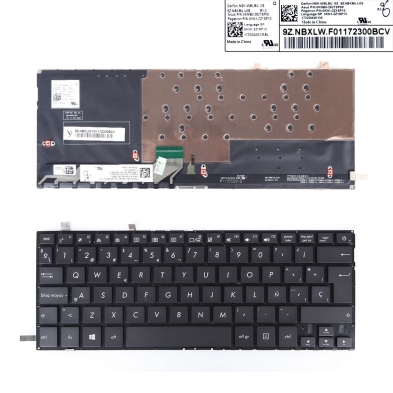 Tastiera retroilluminata per portatile Asus UX430 UX430U. 