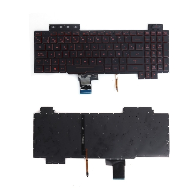 Tastiera retroilluminata per portatile Asus FX505 FX504. 