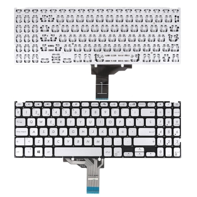 Teclado para portátil Asus X515 X515DA X515EA X515J X515JA Plata