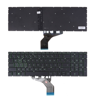 Teclado para portátil HP Pavilion 15-DA 250 255 G7 Gen7 Negro
