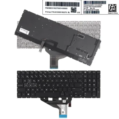 Clavier pour portable HP Omen 15-DC TPN-Q211 15-DC000 15T-DC000