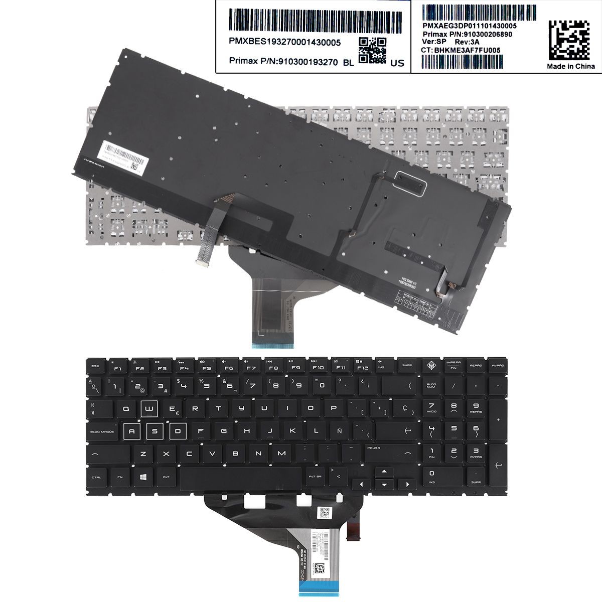 thumbnail image 2 of Replacement Internal Speakers For HP Omen 15-DC Laptops - L24364-001 Compatible Left & Right Speakers 2 of 5